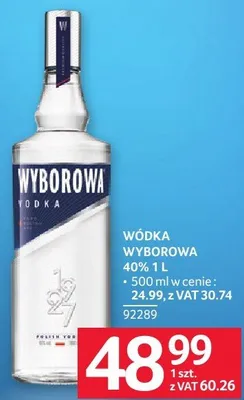 Wódka 40% promocja w Selgros