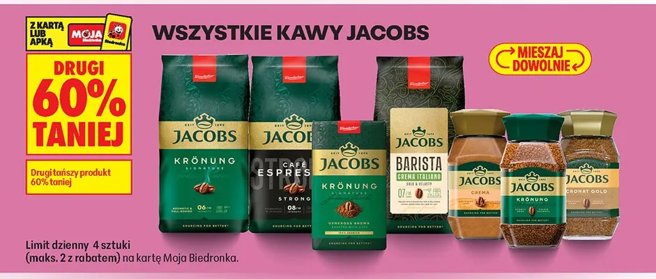 Kawa Jacobs promocja w Biedronka