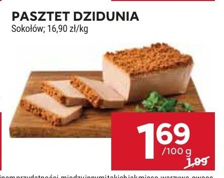 Pasztet dzidunia promocja w Stokrotka