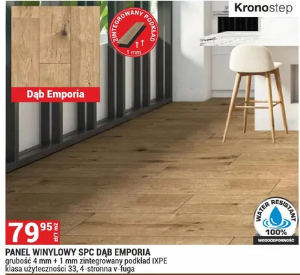 Panel winylowy SPC Dąb Emporia promocja w Merkury Market