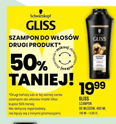 Szampon do włosów Gliss promocja w Drogerie Natura
