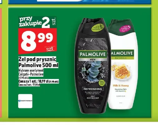 Żel pod prysznic Palmolive promocja w TOPAZ