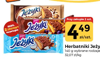 Herbatniki Jeżyki promocja w Społem Częstochowa