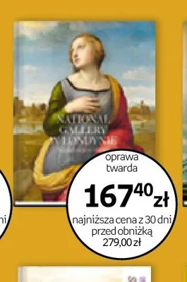 Książka National Gallery w Londynie oprawa twarda promocja w Empik
