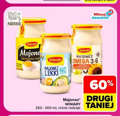 Majonez Omega 3:6 Winiary promocja w Carrefour Market
