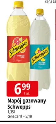 Napój gazowany Schweppes promocja w Leclerc