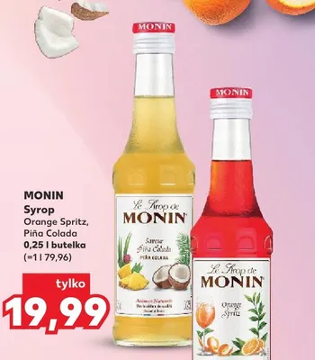 Syrop Monin promocja w Kaufland