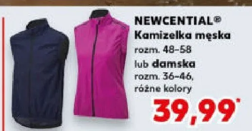 Kamizelka męska lub damska różne kolory promocja w Kaufland