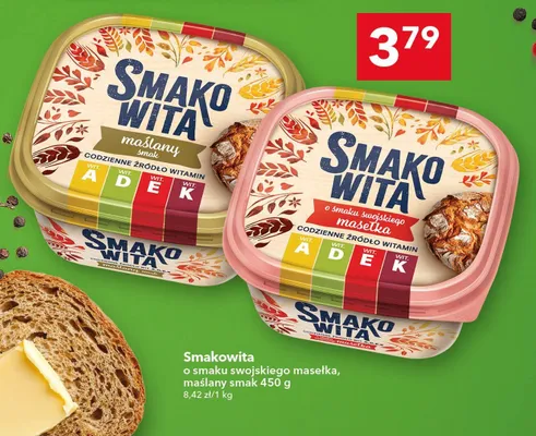 Margaryna Smakowita maślany smak promocja w LEWIATAN