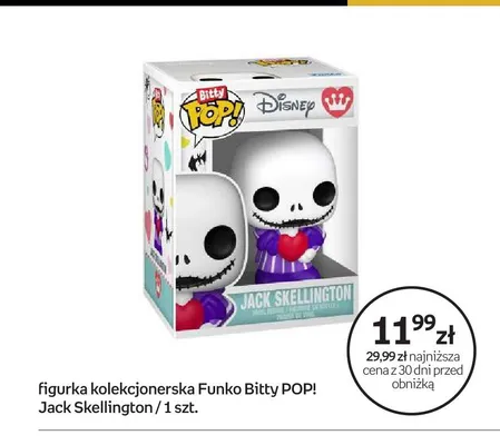 Figurka kolekcjonerska Funko Bitty POP! Jack Skellington promocja w Empik