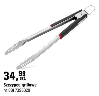Szczypce grillowe promocja w OBI