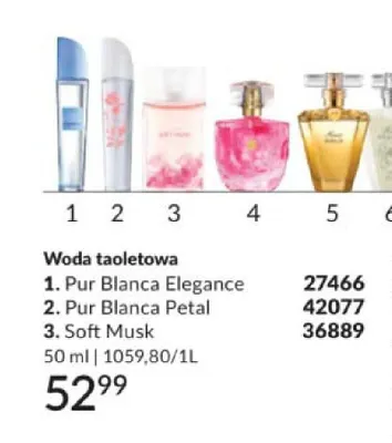 Woda toaletowa Avon Pur Blanca Petal promocja w AVON