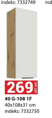 Szafka kuchenna wisząca 40 g-108 1F promocja w Merkury Market
