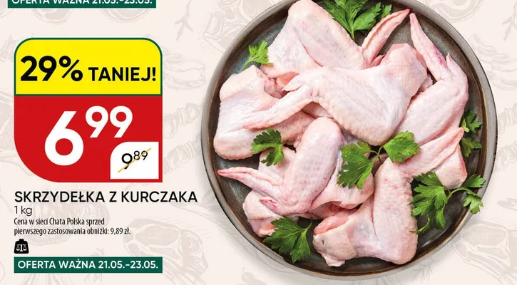 Skrzydełka z kurczaka promocja w Chata Polska