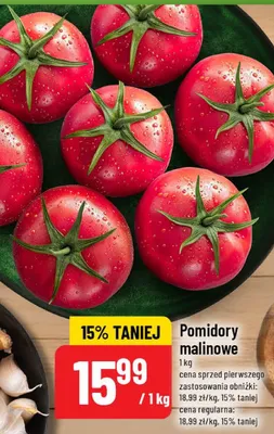 Pomidory malinowe promocja w POLOmarket