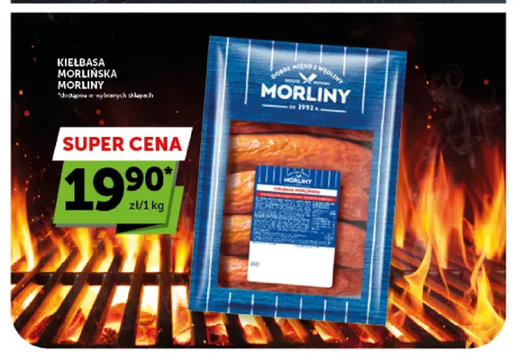 Kiełbasa Morlińska Morliny promocja w Euro Sklep