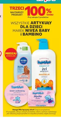 Artykuły dla dzieci Nivea Baby i Bambino promocja w Kaufland