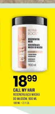 Regenerująca maska do włosów Call My Hair promocja w Drogerie Natura