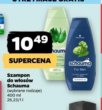 Szampon do włosów Schauma 7 Ziół promocja w Netto