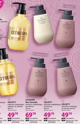 Szampon VELVETY do włosów suchych i zniszczonych promocja w Hebe