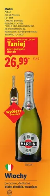 Wino musujące Prosecco promocja w Lidl