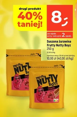 Suszona żurawina promocja w Dealz