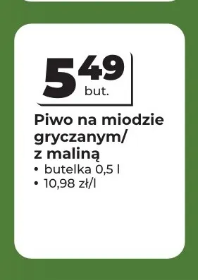 Piwo na miodzie gryczanym promocja w Odido