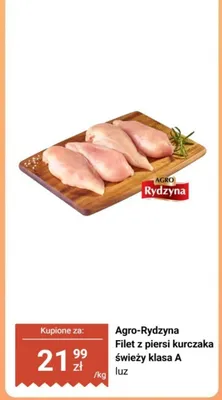 Filet z piersi kurczaka świeży klasa A luz promocja w Dino