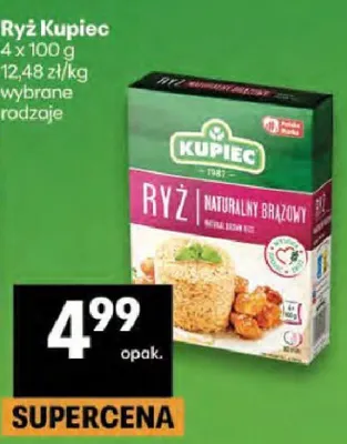 Ryż wybrane rodzaje promocja w Delikatesy Centrum