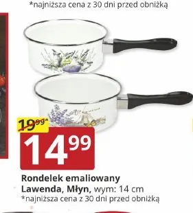 Rondelek emaliowany Lawenda promocja w Prymus AGD