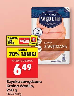Szynka zawędzana promocja w Biedronka