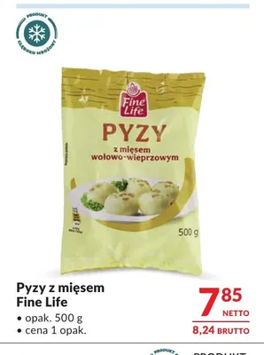 Pyzy z mięsem Fine Life promocja w Makro