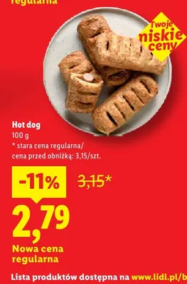 Hot dog promocja w Lidl