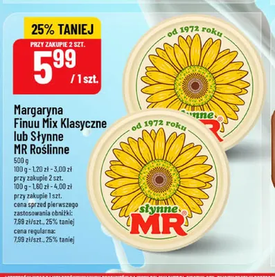 Margaryna Finuu Mix Klasyczne promocja w POLOmarket