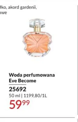 Woda perfumowana Avon Eve Become promocja w AVON