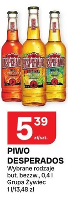 Piwo Desperados promocja w Chorten