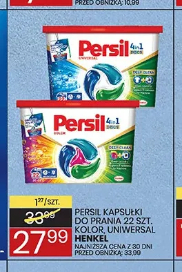 Kapsułki do prania Persil Universal promocja w Wafelek