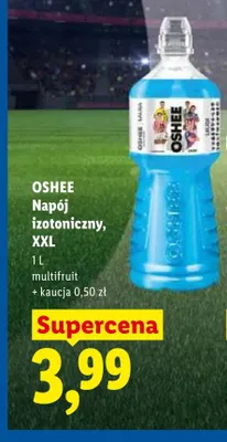 Napój izotoniczny OSHEE XXL multifruit promocja w Lidl