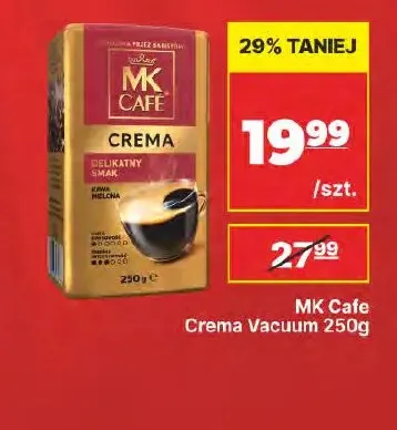 Kawa mielona MK Cafe Crema Vacuum promocja w API Market
