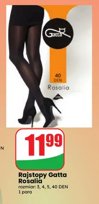 Rajstopy Gatta Rosalia promocja w Dino