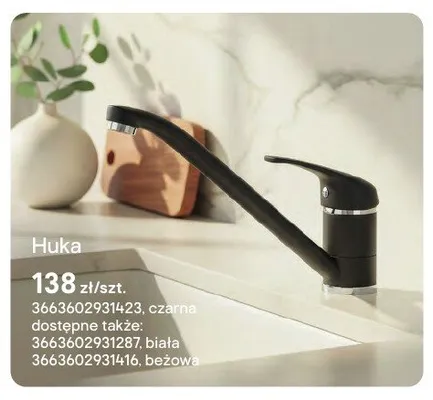 Bateria kuchenna Huka promocja w Castorama