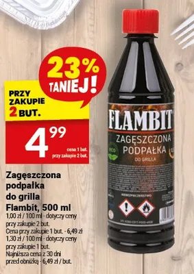 Zagęszczona podpałka do grilla 500ml promocja w Twój Market