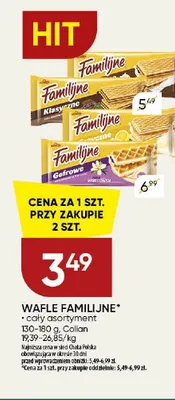 Wafle Familijne Klasyczne promocja w Chata Polska