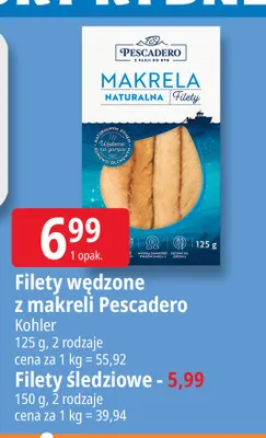 Filety śledziowe Pescadero promocja w Leclerc