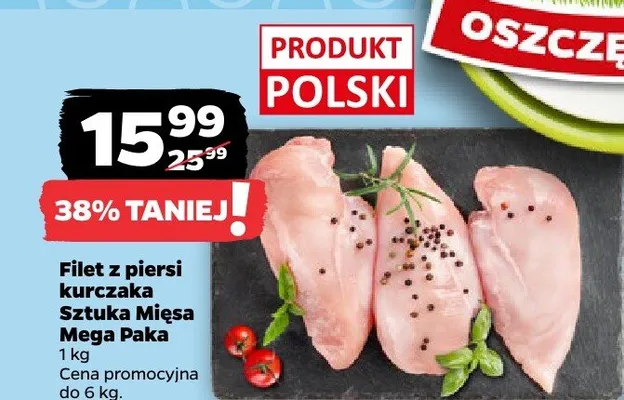 Filet z piersi kurczaka promocja w Netto
