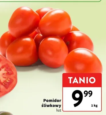 Pomidor śliwkowy luz promocja w Intermarche