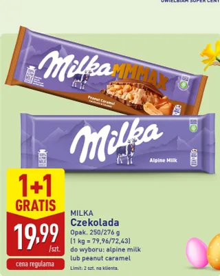 Czekolada Peanut Caramel promocja w Aldi