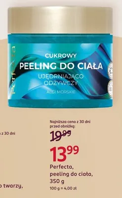 Peeling do ciała cukrowy ujędrniająco odżywczy promocja w Rossmann