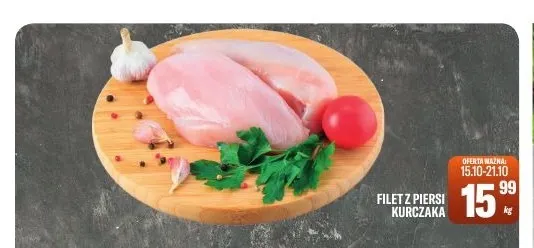 Filet z piersi kurczaka promocja w Tomi Markt