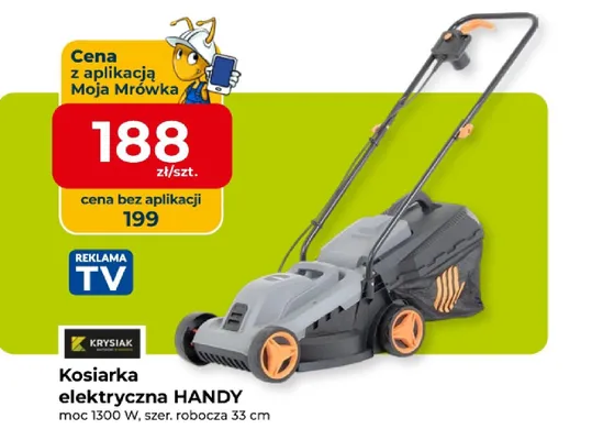 Kosiarka elektryczna Handy promocja w PSB Mrówka